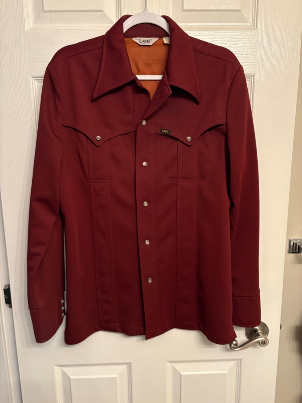 Vintage Lee Western Pearl Snap Button Up Overshirt / Blazer